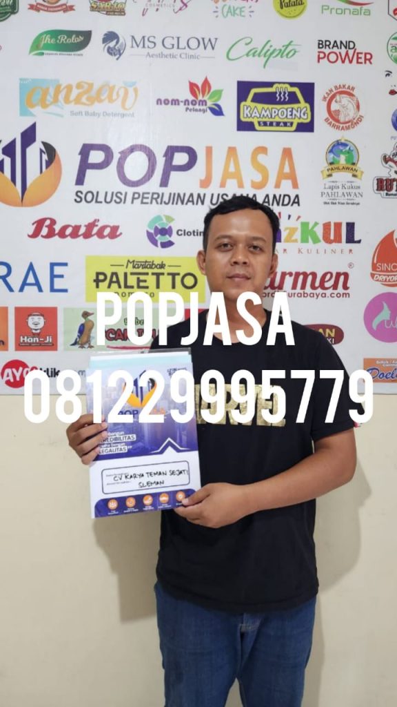 Jasa Perizinan Perseroan Perorangan (PP) Termurah di Kanigaran