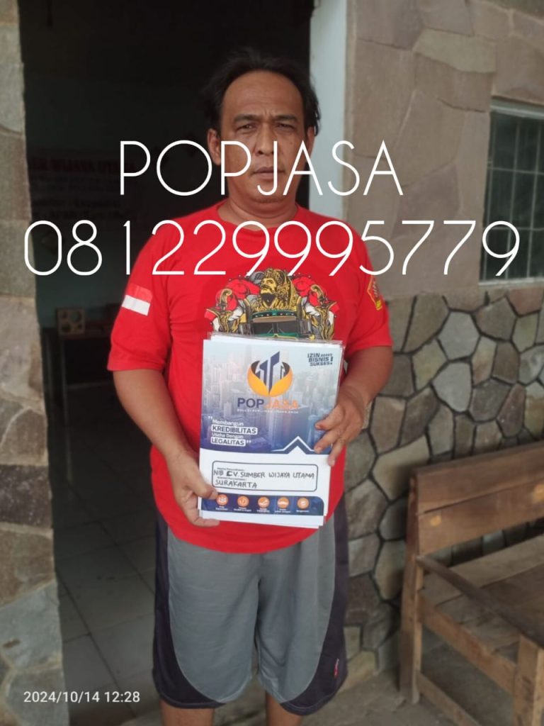 Jasa Perizinan Perseroan Perorangan (PP) Termurah di Kedepok