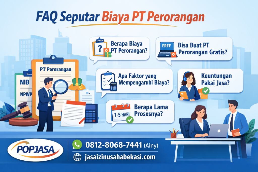 Biaya PT Perorangan