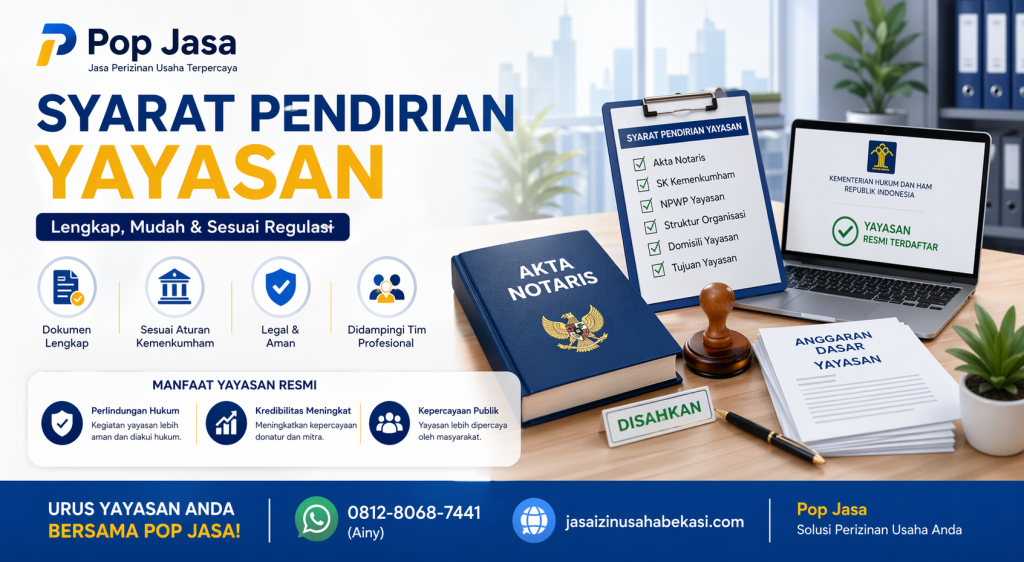 Syarat Pendirian Yayasan