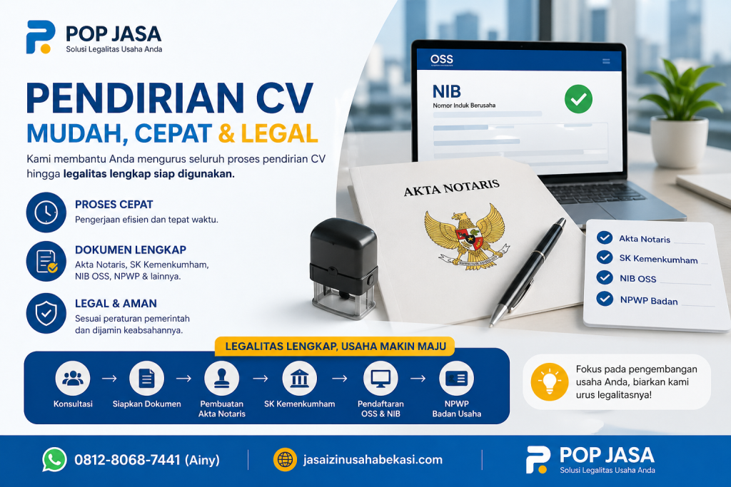 Jasa Pendirian CV