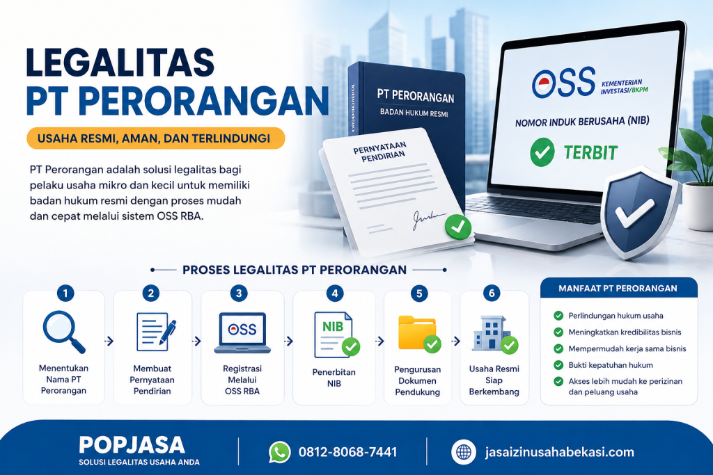 Cara Legalitas PT Perorangan