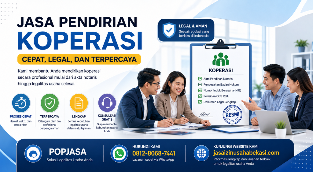 Jasa Pendirian Koperasi