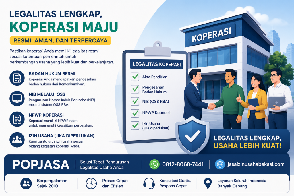 Cara Legalitas Koperasi