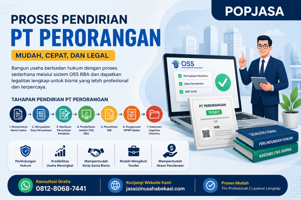 Proses Pendirian PT Perorangan