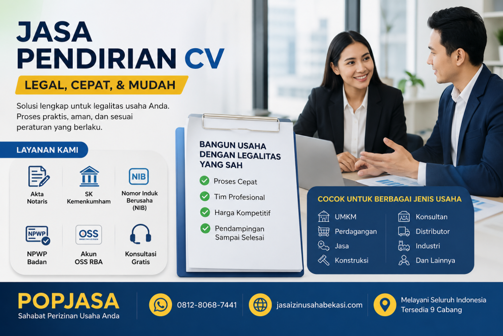 Jasa Pendirian CV