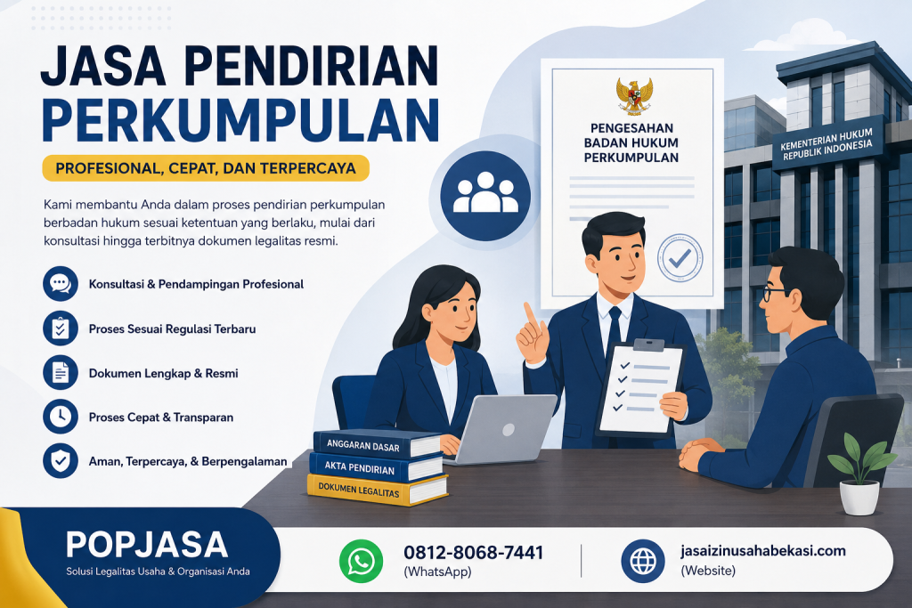 Jasa Pendirian Perkumpulan