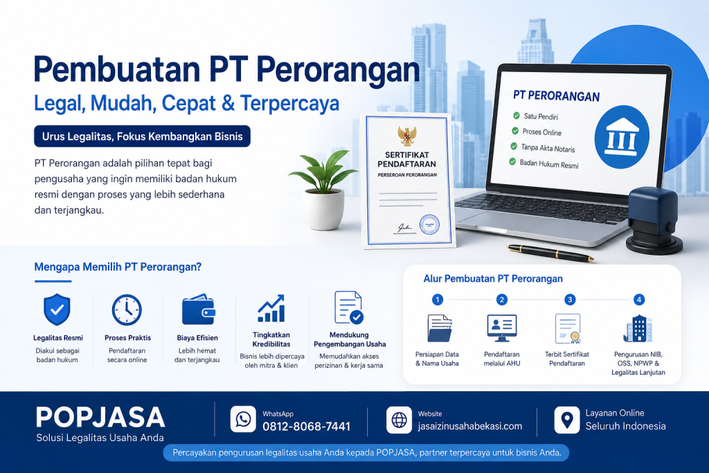 Pembuatan PT Perorangan